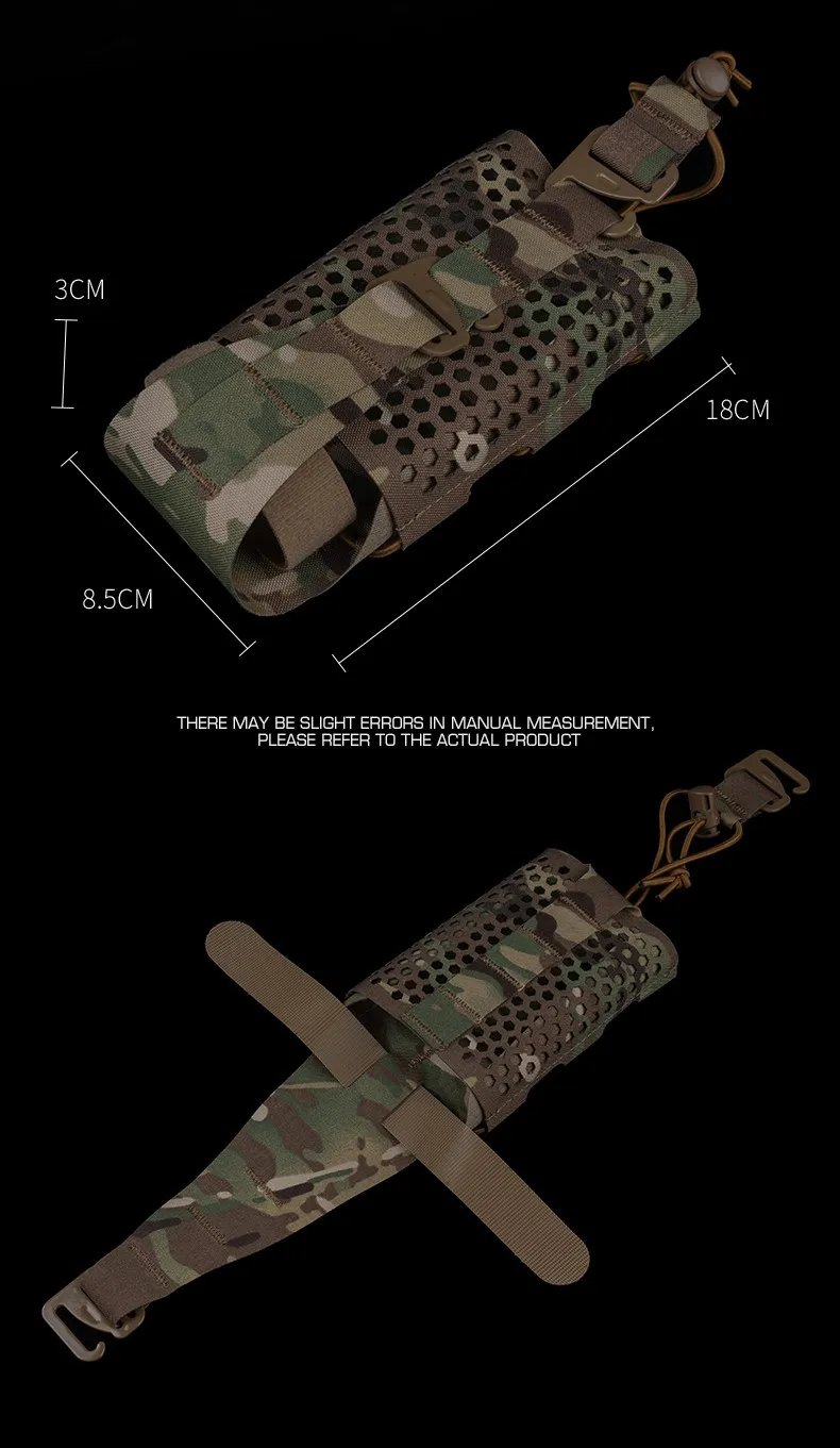 Detalle de la funda táctica