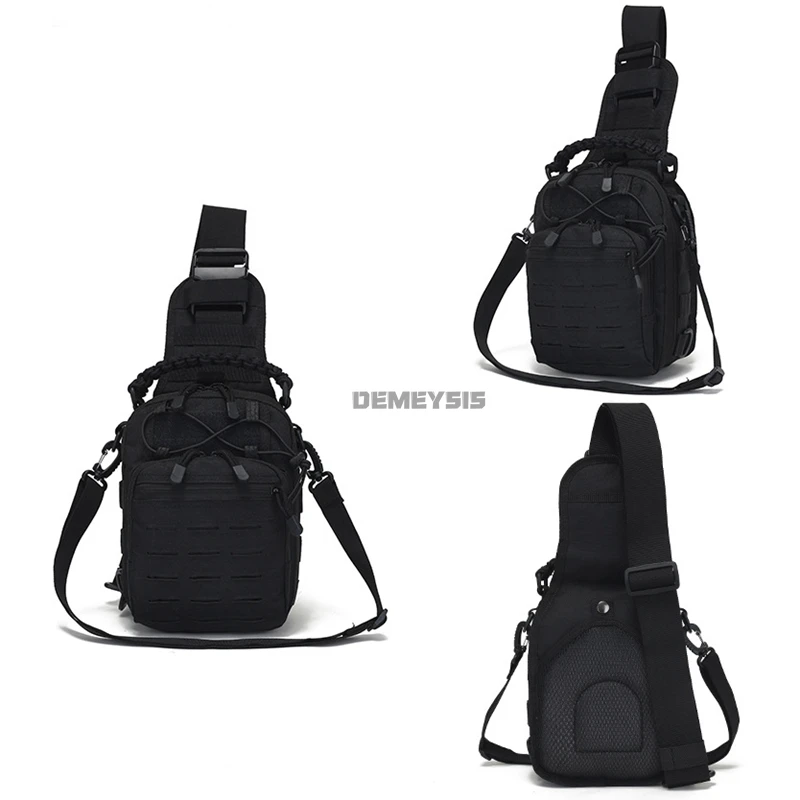 Bolso táctico pecho impermeable para caza y senderismo - imagen 5