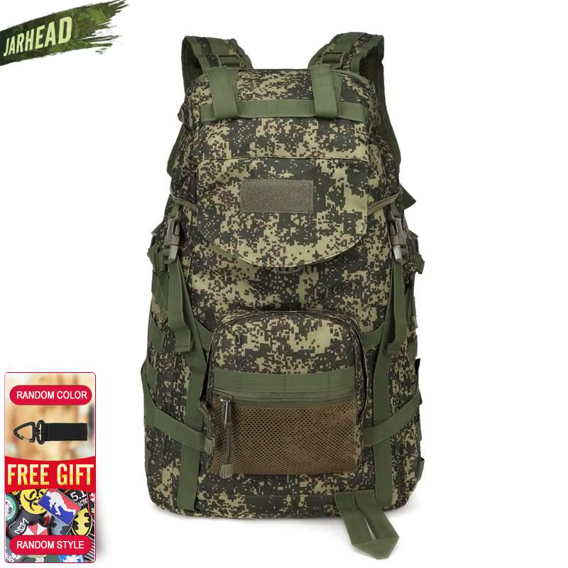 Mochila táctica impermeable 800D camuflaje para senderismo y viajes - imagen 5