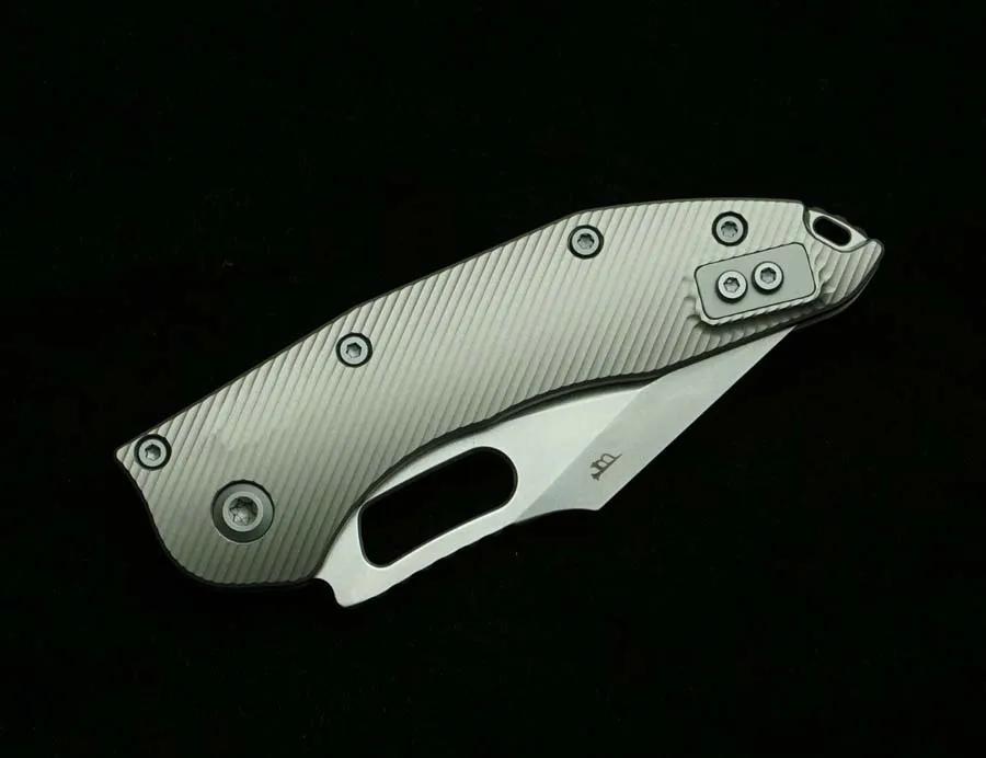 LEMIFSHE Stitch Mark cuchillo plegable acero M390 G10 fibra de carbono - imagen 2