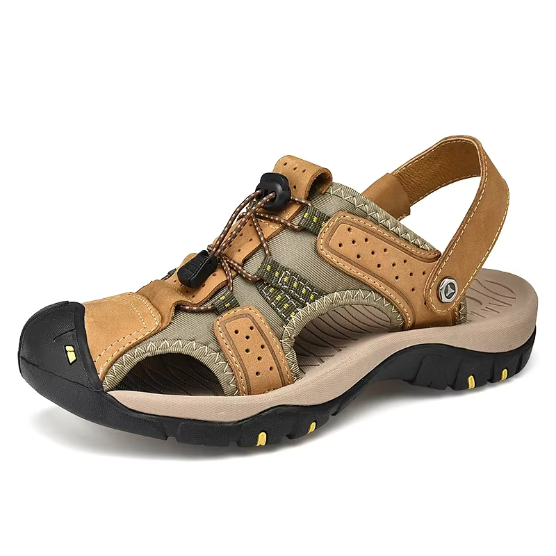 Sandalias romanas verano hombre – Cuero genuino - imagen 5