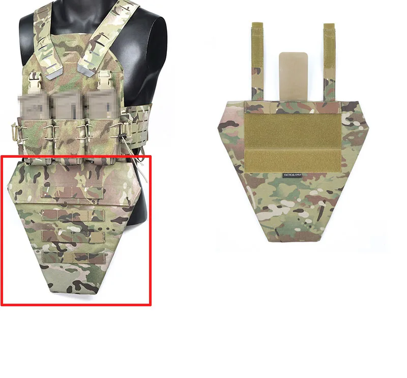 LAP Placa de protección MOLLE táctica para entrepierna Airsoft - imagen 2