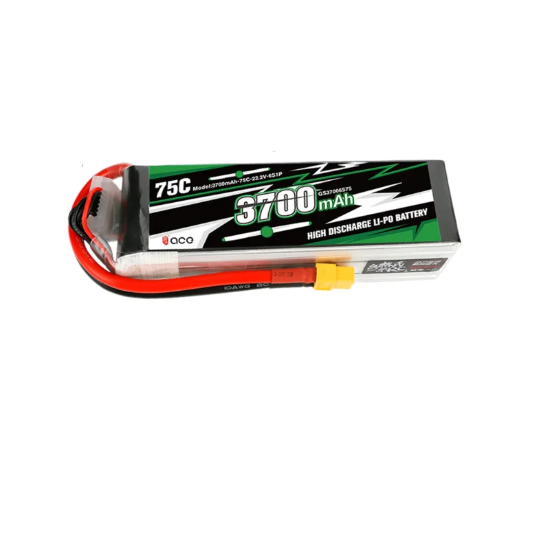 Batería LiPo Gens Ace 6S 3700 mAh 75C 22,2 V XT60 - imagen 4