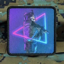 Parche calavera Born for War táctico Mor Airsoft – Velcro