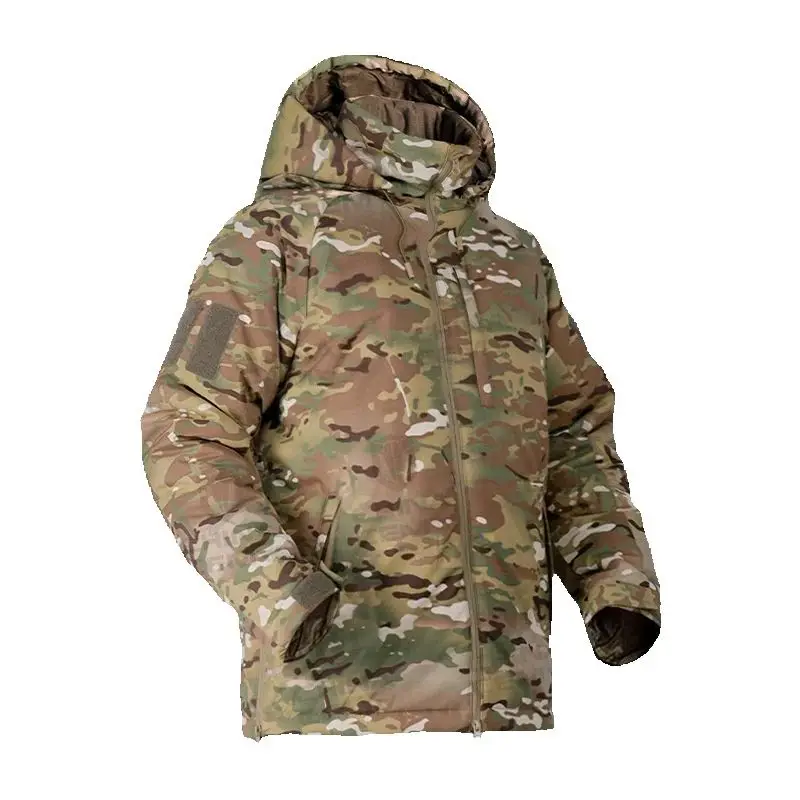 Chaqueta táctica Tom VKBO impermeable camuflaje con capucha acolchada - imagen 5