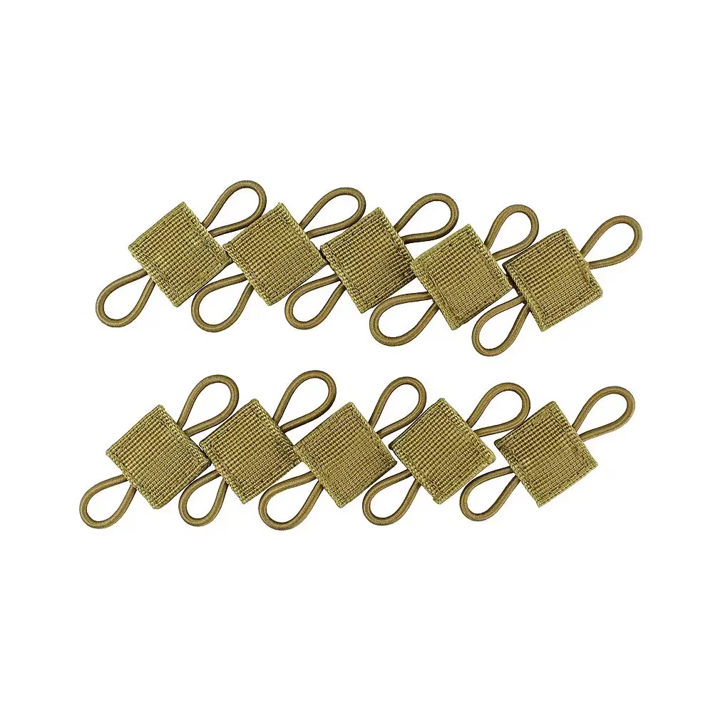Correa de sujeción elástica táctica PTT MOLLE para antena y tubo - imagen 2