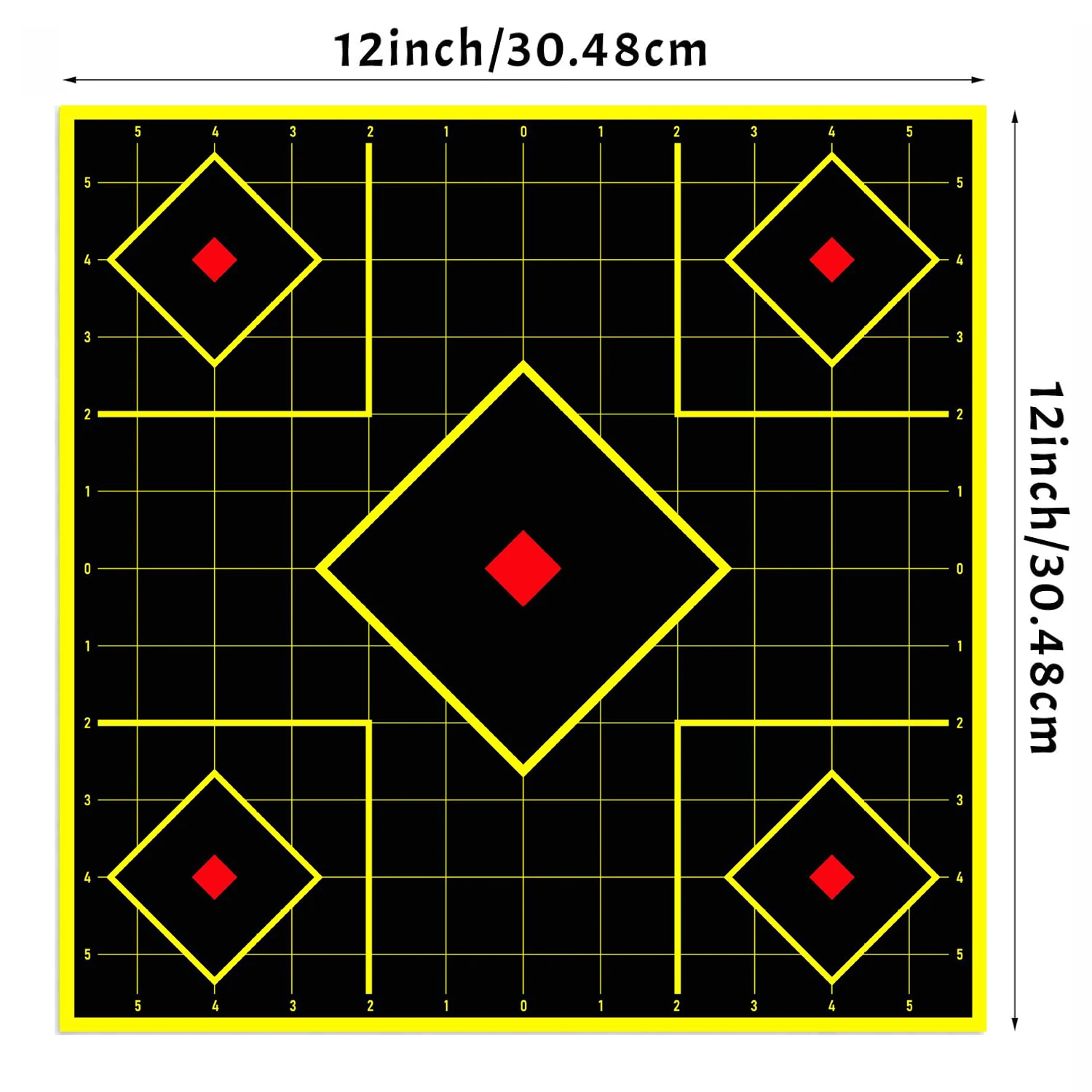JOAXOR pegatinas fluorescentes para objetivos de tiro y calibración miras - imagen 4