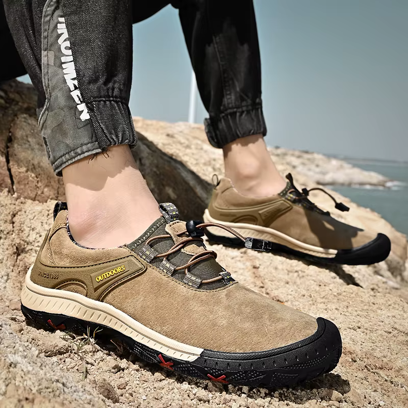 HIKEUP botas senderismo piel impermeable hombre outdoor - imagen 3