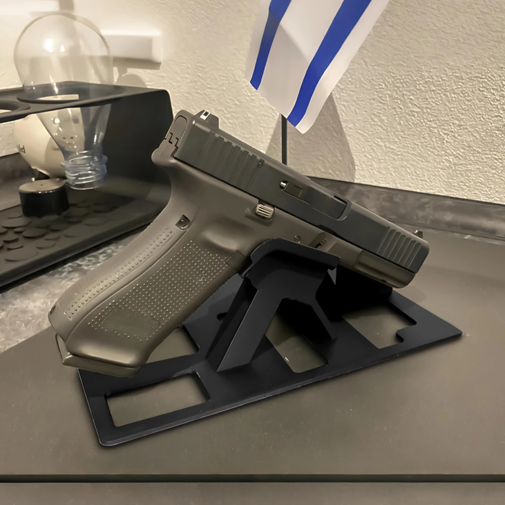Soporte pared pistolas – Organizador táctico para armas de fuego - imagen 4