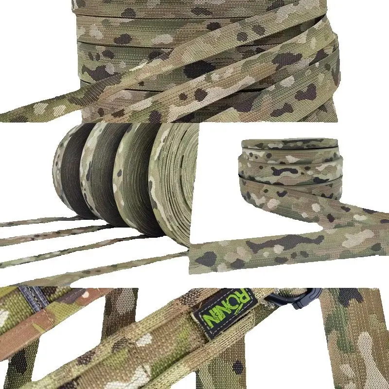 Cinta de camuflaje doble cara militar para bricolaje y MOLLE - imagen 2