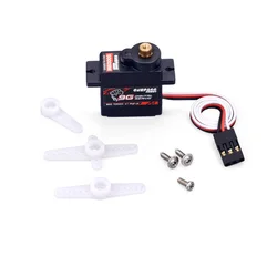 Micro servo digital alta velocidad engranaje metal 6kg RC drone