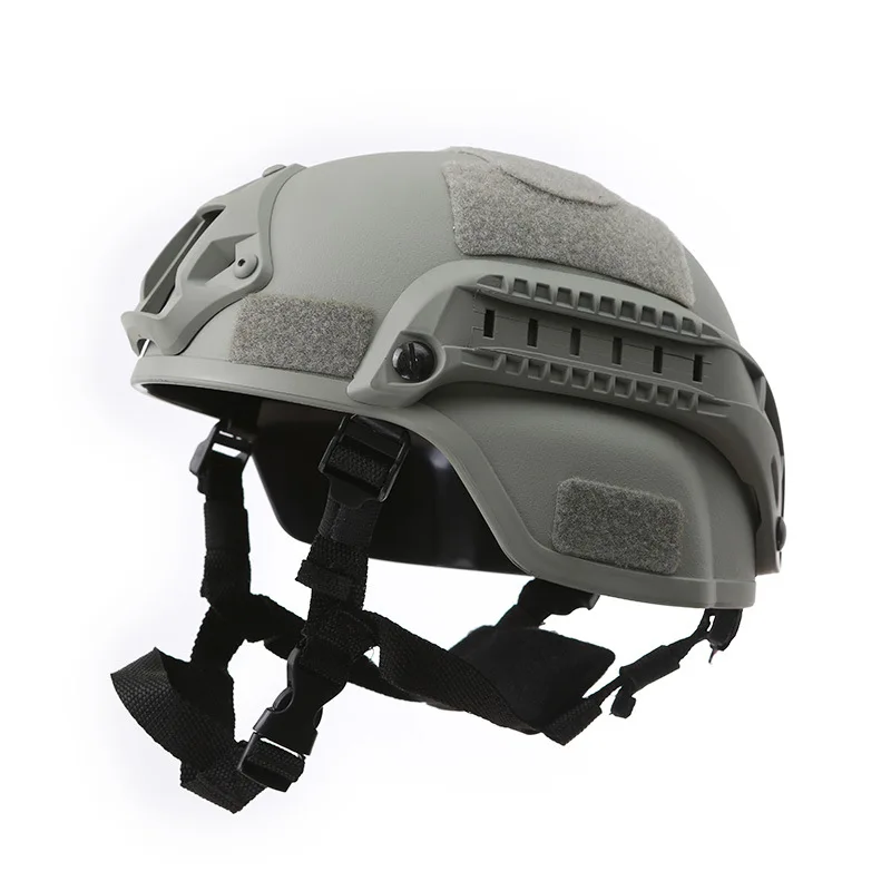 Detalle del casco táctico y estructura
