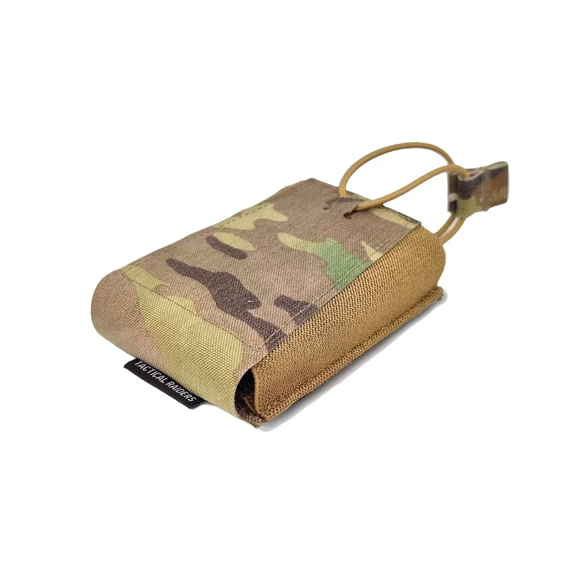 Bolsa táctica Molle elástica para cargador airsoft Multicam - imagen 4