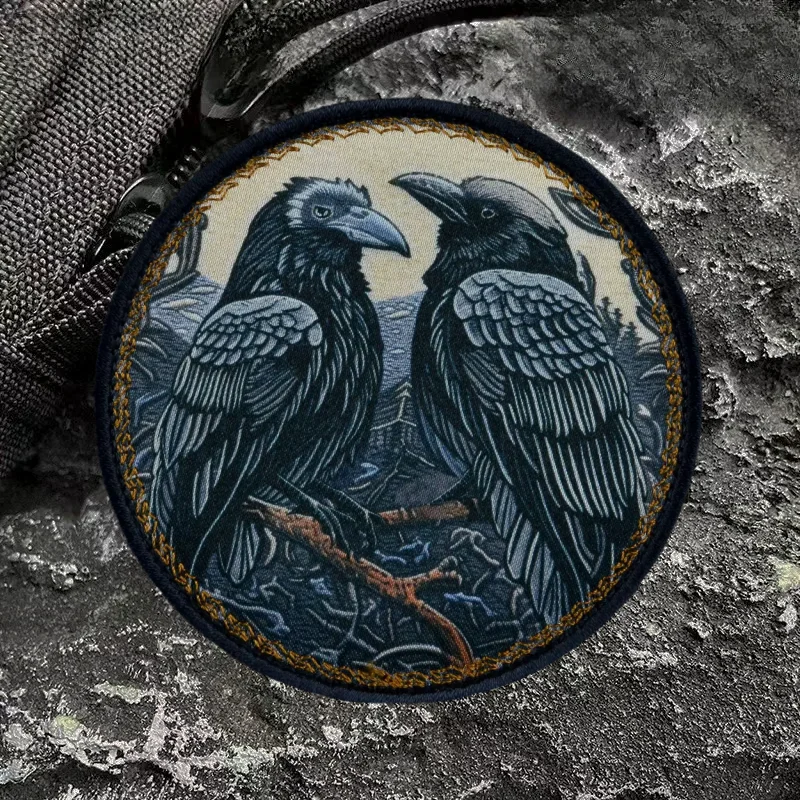 Brazalete de cuervo militar con cierre ajustable y tejido resistente