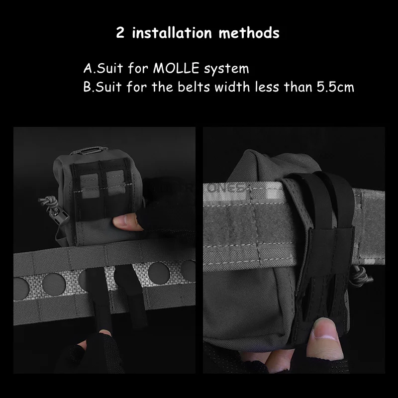 Bolsa táctica MOLLE para granadas, multiusos de caza y tiro - imagen 2