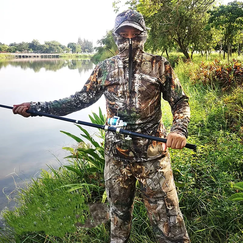 Summ Ropa Camuflaje Biónico Caza y Pesca – Conjunto Ligero Transpirable