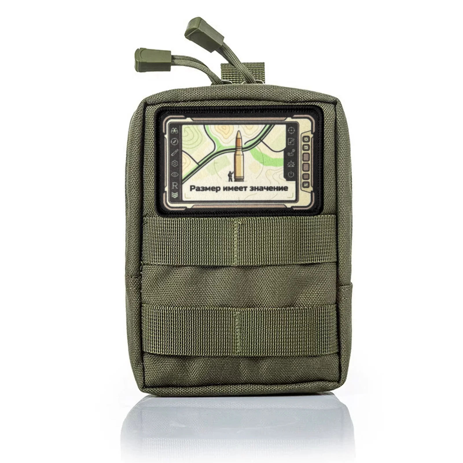 Parche táctico de mapa topográfico con velcro para mochila o ropa - imagen 4