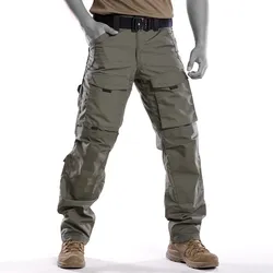 Invader Pantalones tácticos camuflaje ripstop multibolsillos