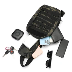 Bolsa de pecho MOLLE para al aire libre: acampar, pesca y senderismo
