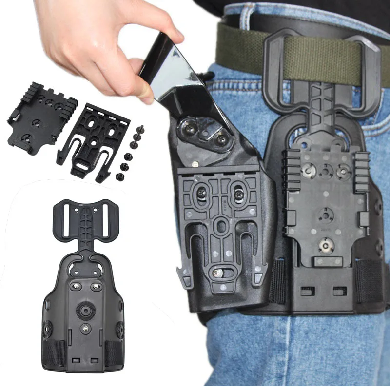 Detalle del mecanismo de cierre rápido