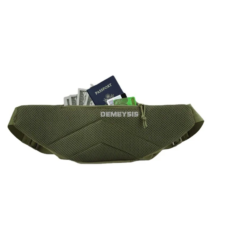 Riñonera táctica de nailon compacta para hombre, bandolera cadera - imagen 2
