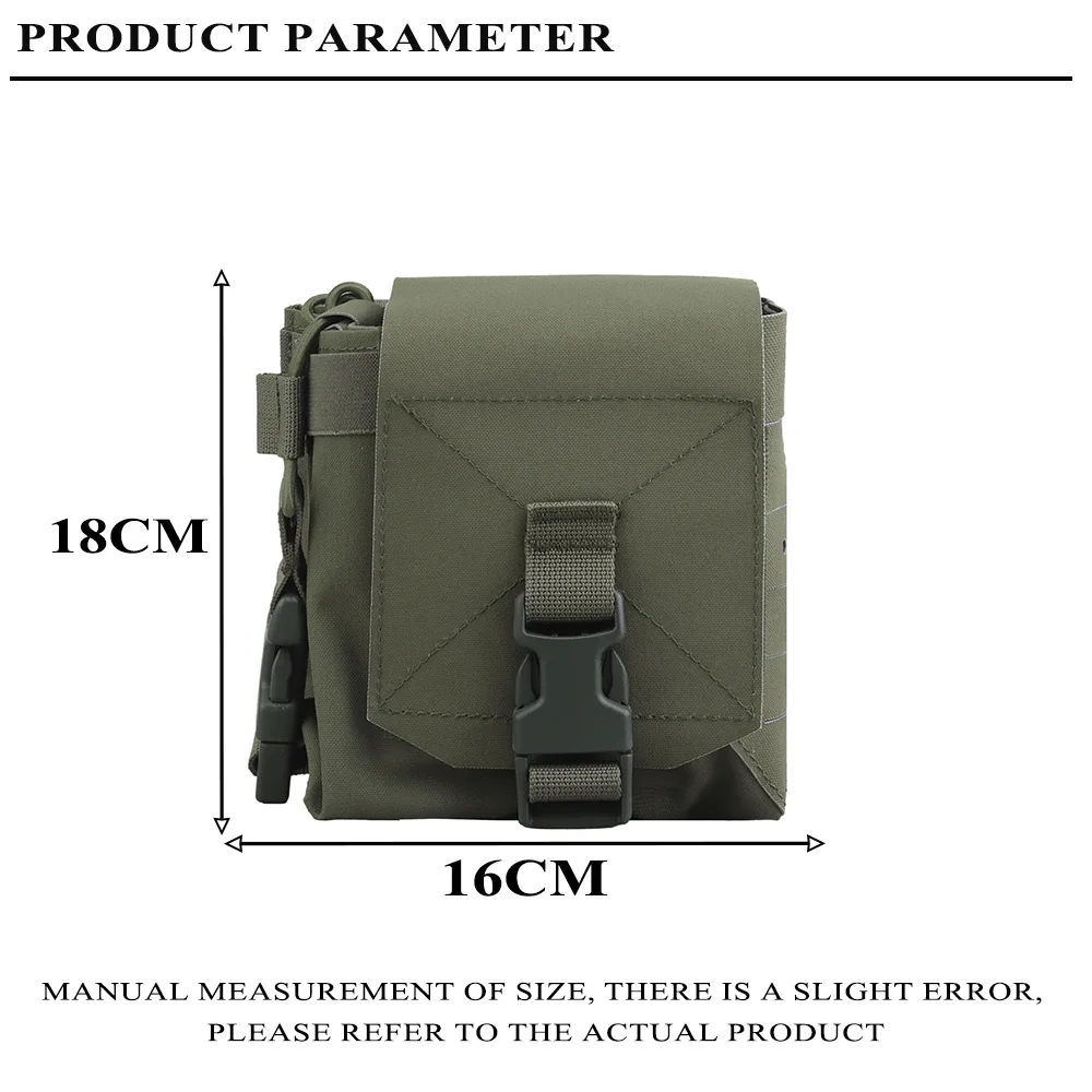 Bolsa lateral MOLLE en configuración táctica