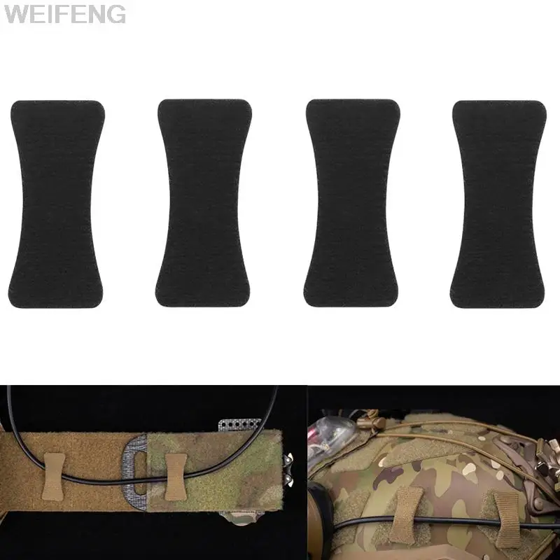Organizador de cables táctico con velcro adhesivo para comunicación - imagen 4