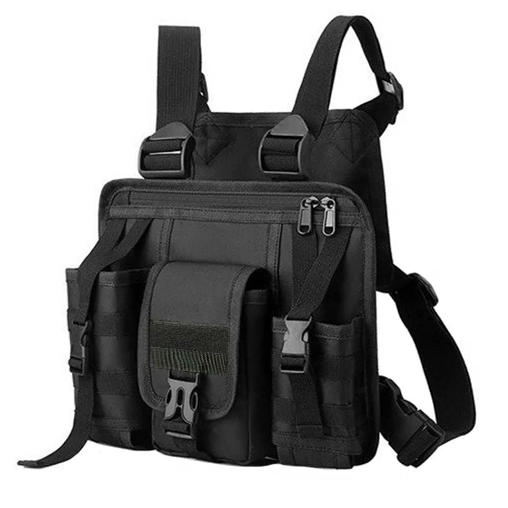 Bolsa táctica multibolsillos bandolera cruzada para herramientas - imagen 3