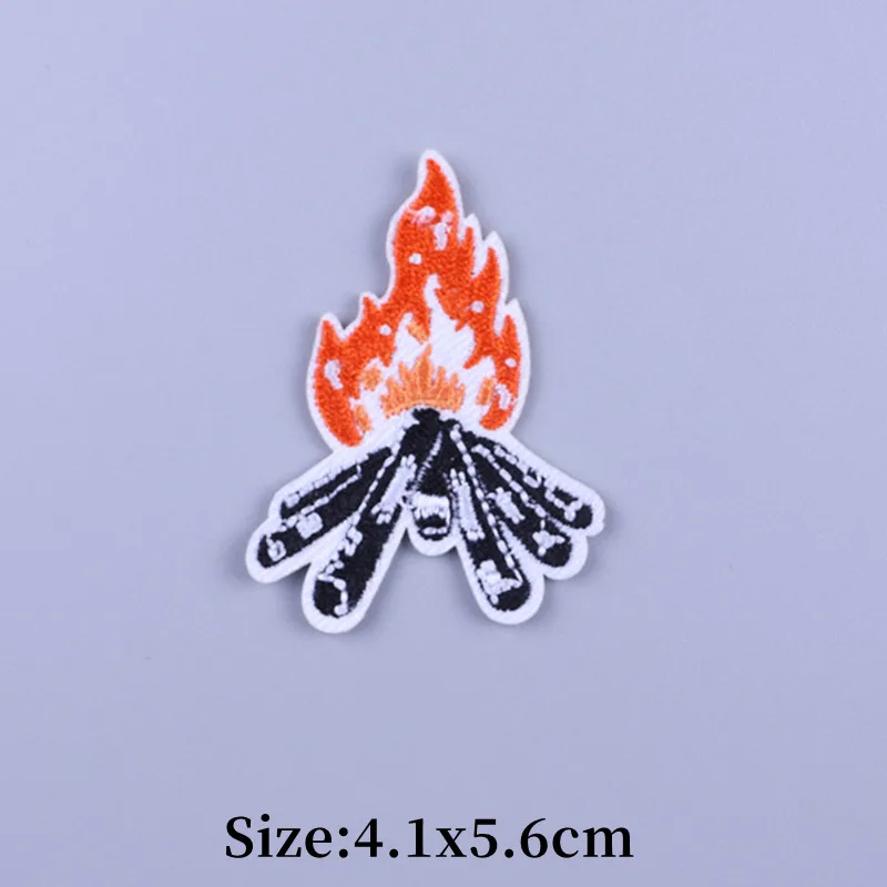 Parche bordado termoadhesivo aventura para mochila, ropa y montañismo - imagen 5