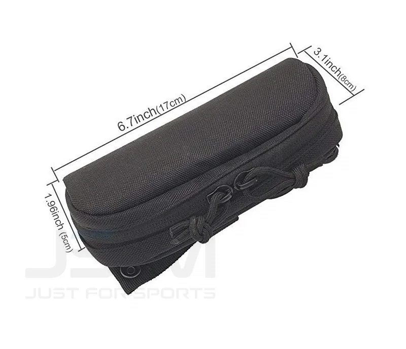 Detalle del sistema MOLLE y sujeción