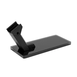 Soporte expositor táctico para pistola con base reflectante de ABS