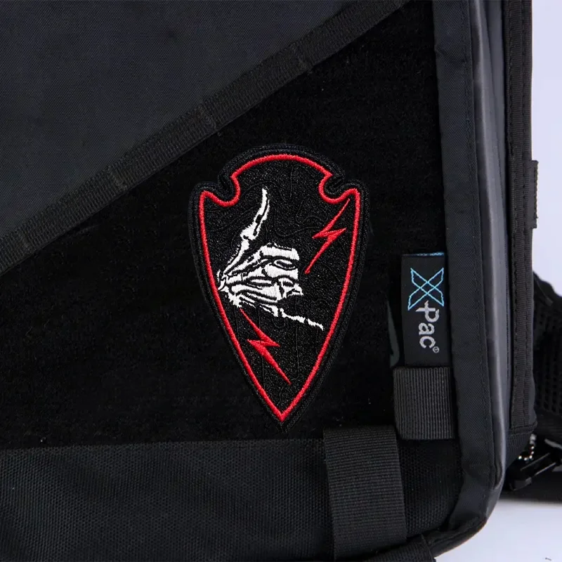 SHAKASPEAR Parche militar bordado insignia moral con velcro - imagen 4
