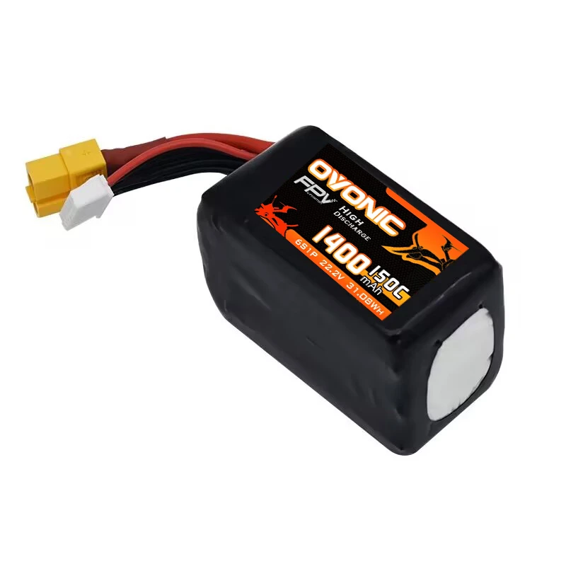 Batería LiPo OVONIC 1400mAh 6S 22,2 V 150C