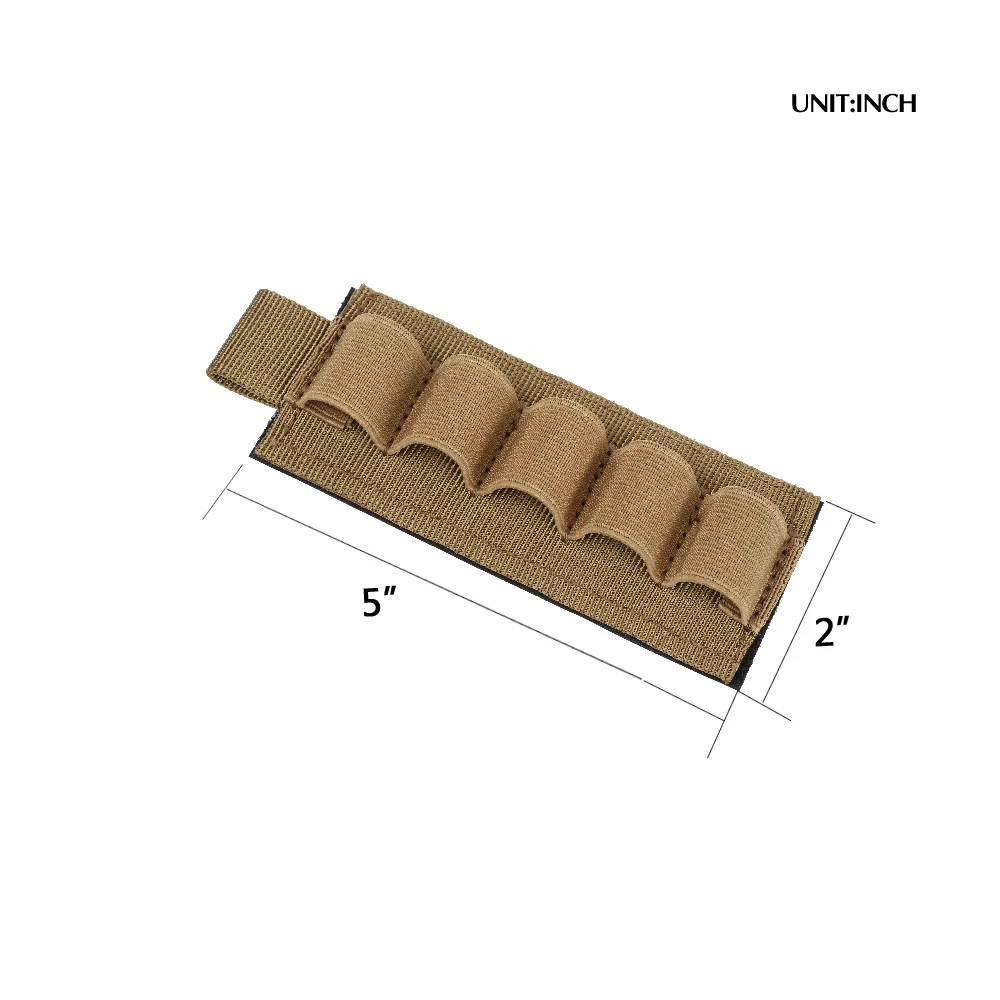 Bolsa de munición táctica para escopeta con soporte trasero - imagen 3