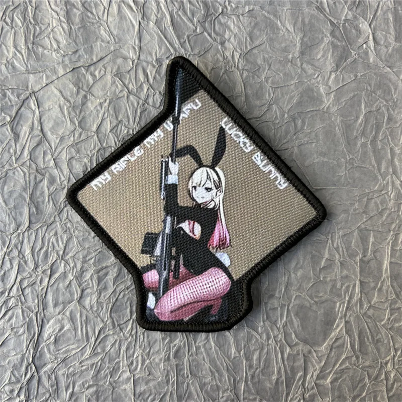 Parche táctico de anime - insignia Velcro con gancho y bucle - imagen 5