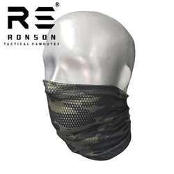 Ronson mascarilla de camuflaje para rostro, ligera anti-viento