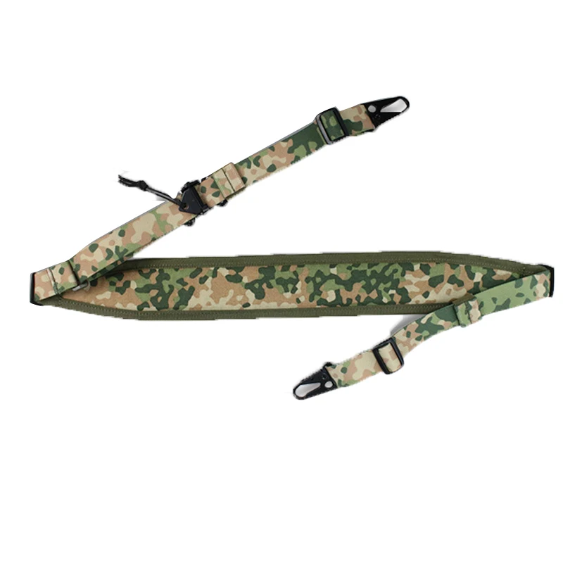 Eslinga táctica flecktarn ajustable rápida de camuflaje para Airsoft - imagen 4