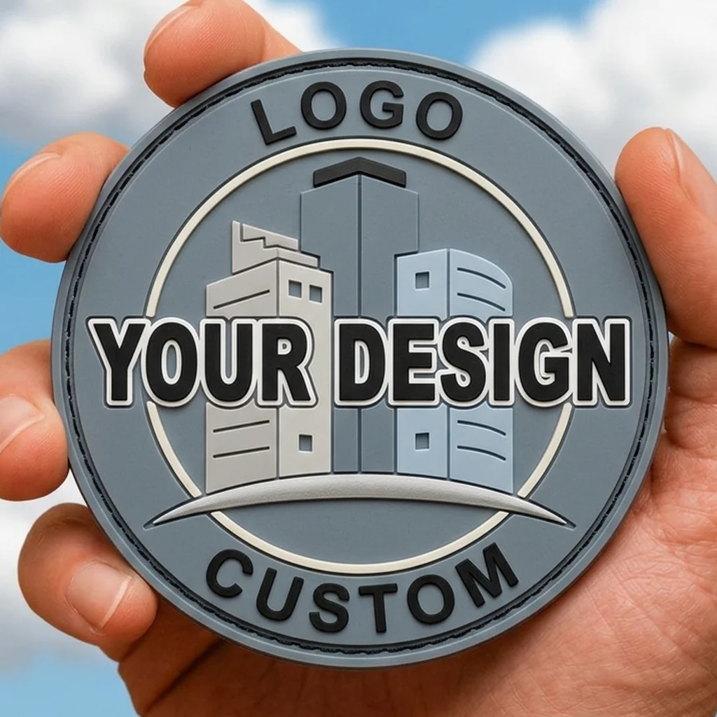 Parche de logotipo 3D en silicona con velcro y termoadhesivo - imagen 3