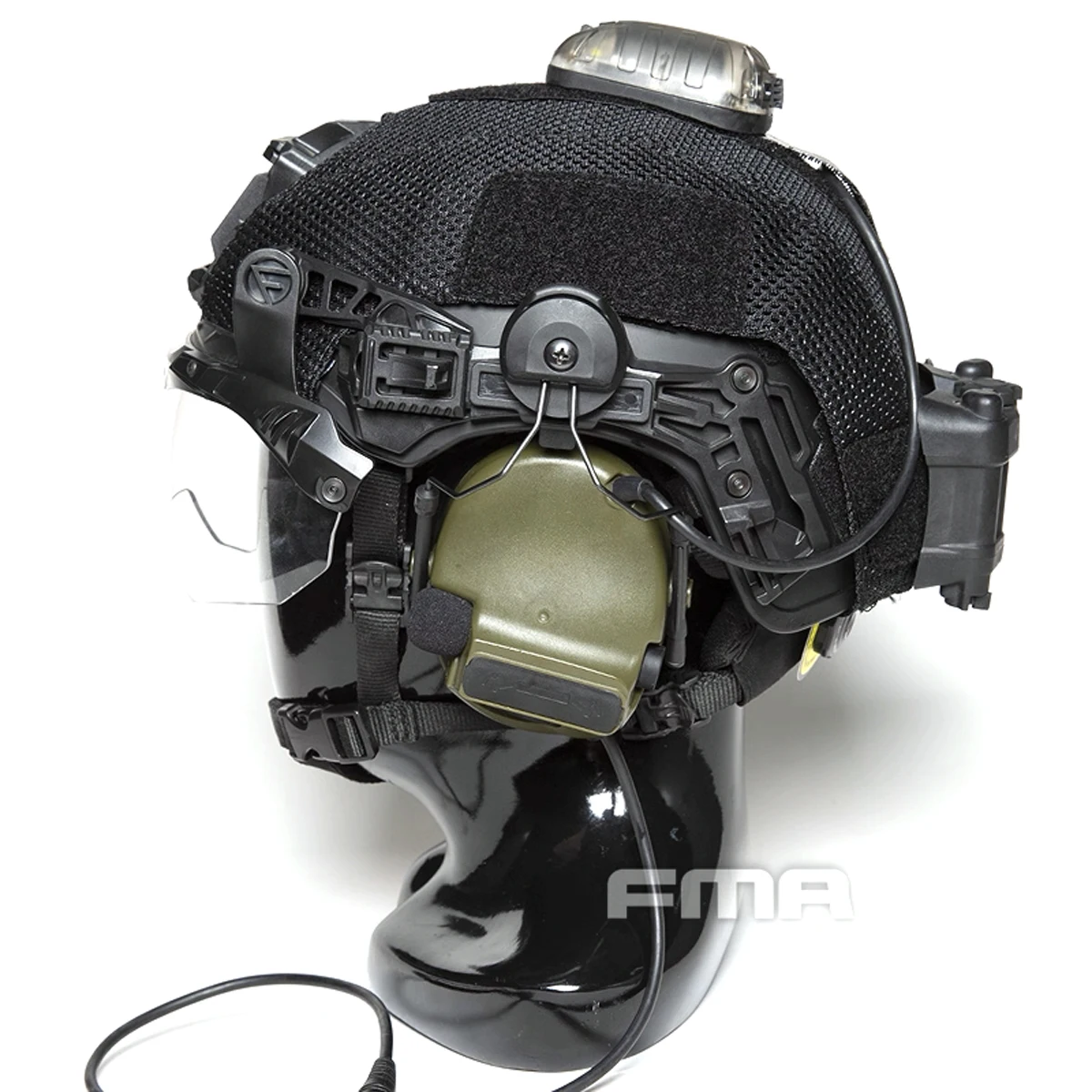 Casco táctico Rail Wendy's EXFIL LTP con soporte auriculares - imagen 3