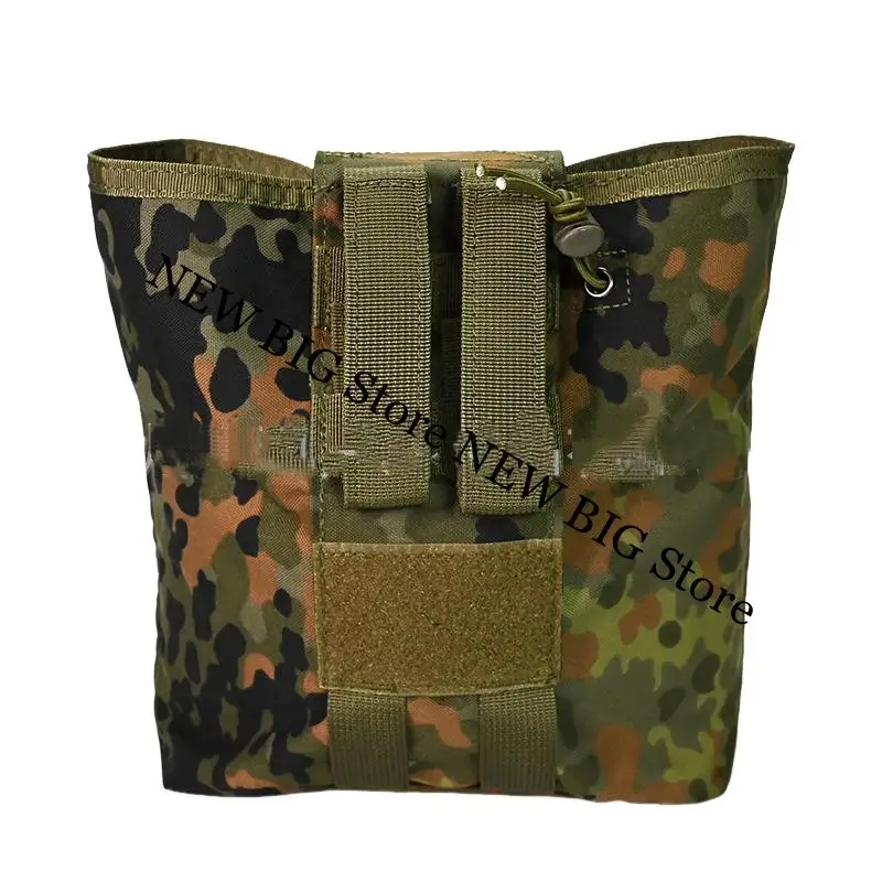 Bolsa táctica plegable Flecktarn para almacenamiento todo terreno