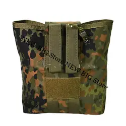 Bolsa táctica plegable Flecktarn para almacenamiento todo terreno