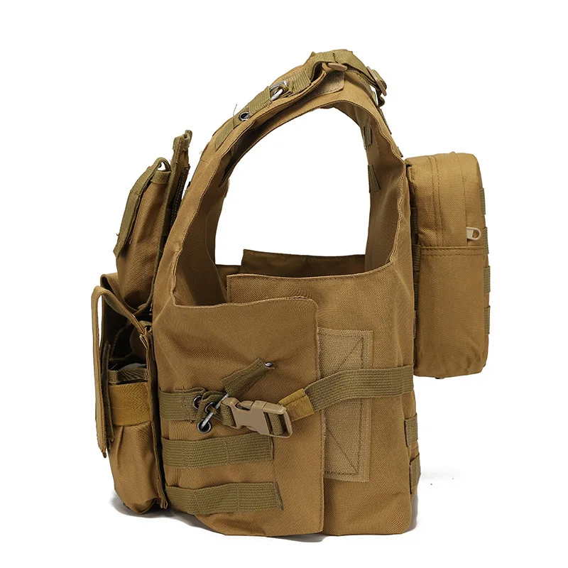 Sistema MOLLE del chaleco táctico