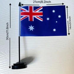 Bandera de escritorio Australia para oficina y espacios profesionales