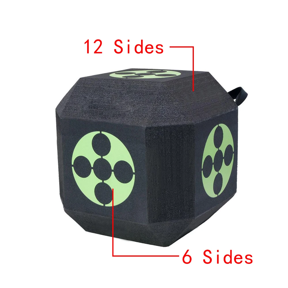 Diana Field Target – Dados entrenamiento resistentes para tiro arco - imagen 2
