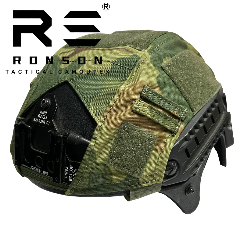 Patrón camuflaje noche de arena para casco táctico