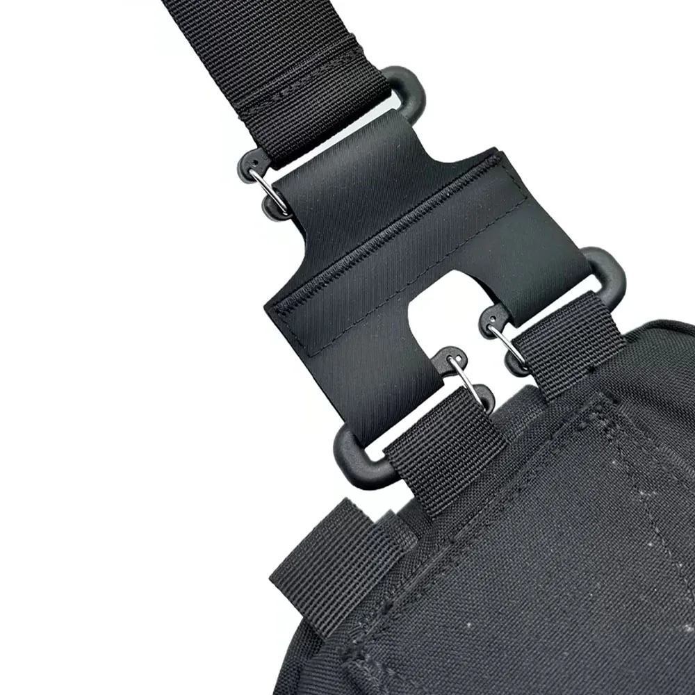 Adaptador hebilla táctica MOLLE para convertir correas de cincha - imagen 3