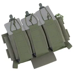 Panel frontal táctico para cargadores con soporte torniquete y bolsa
