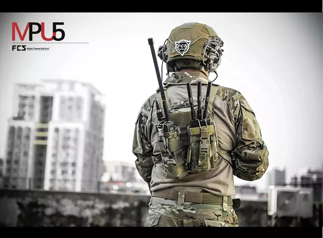 FMA MPU5 walkie-talkie táctico maniquí FCS-TACTICAL DIY - imagen 5