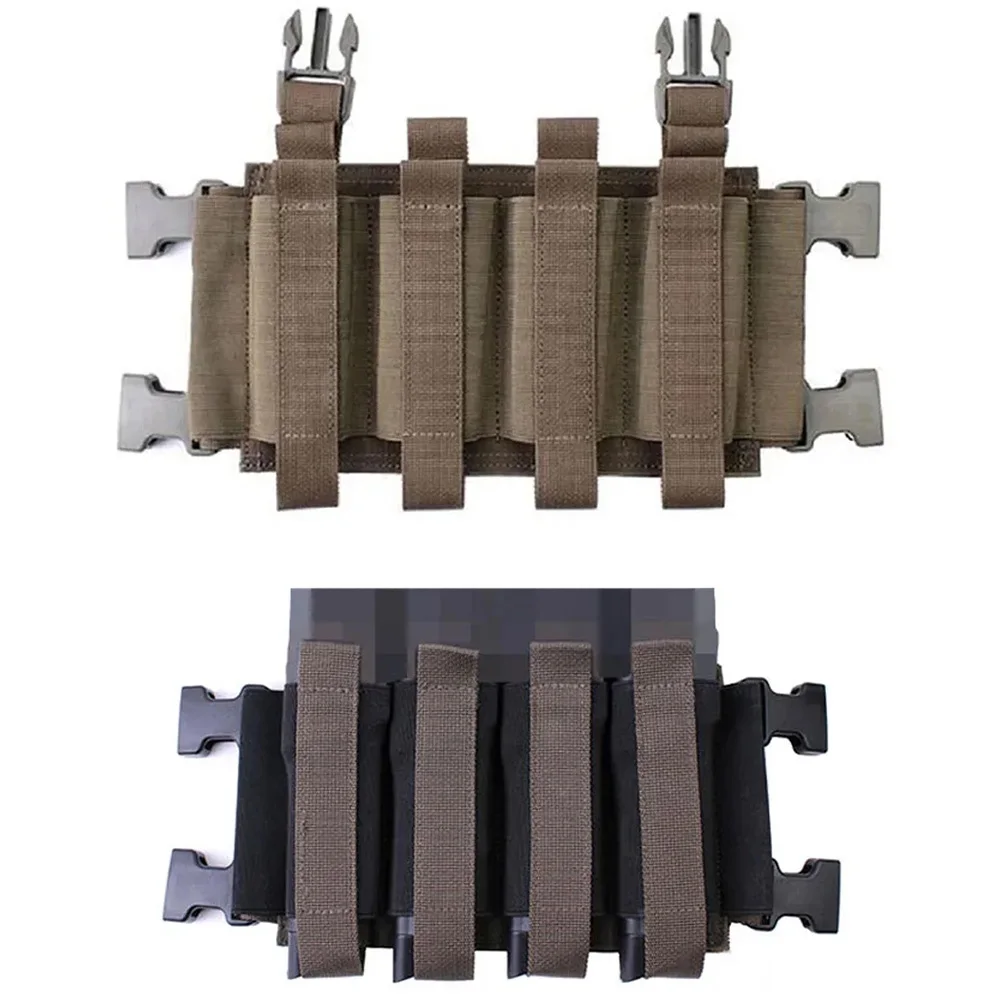 Panel Frontal de Ataque SMG con Portacargadores Elásticos para Chaleco - imagen 3