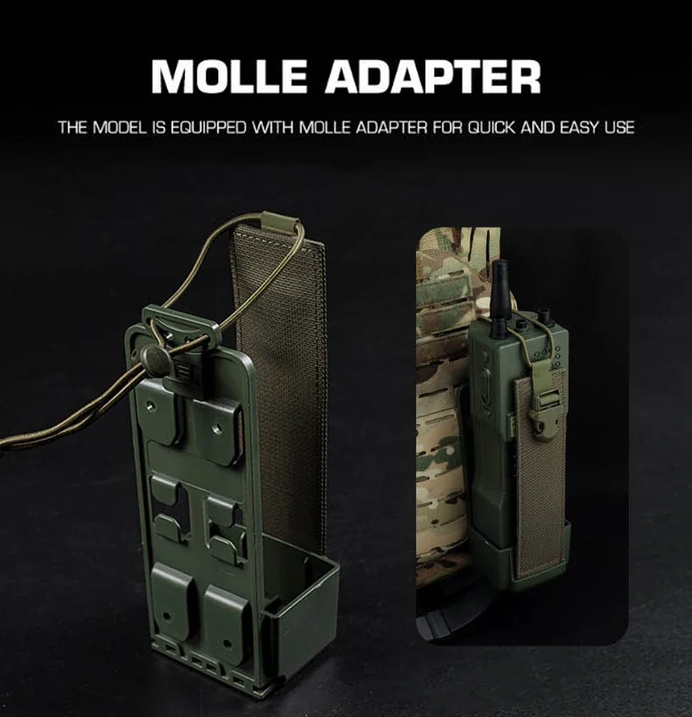 Baofeng AR-152 interfono táctico simulado para cosplay militar - imagen 5